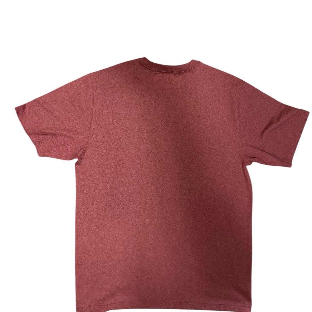 Carhartt Men's Maroon Short Sleeve Tee - Picture 2 of 5